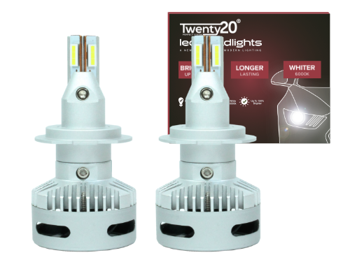 H7 Twenty20 Projector LED Headlight Bulbs For Projector